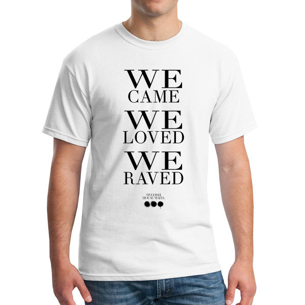 Kaos SHM Swedish House Mafia T-Shirt DJ EDM, Disk Jockey Musik Clubbing Katun Combed 20s DISTRO JAKA