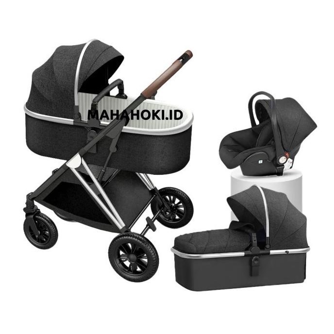 Barang Terlaris Baby Stroller And Carseat Hoki 3 In 1-Kereta Dorong Xadullxa