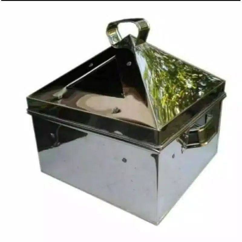 Klakat Kukusan Kotak Ukuran 45X 45 Cm Stainless / Klakat Steamer Dandang Kotak Uk 45