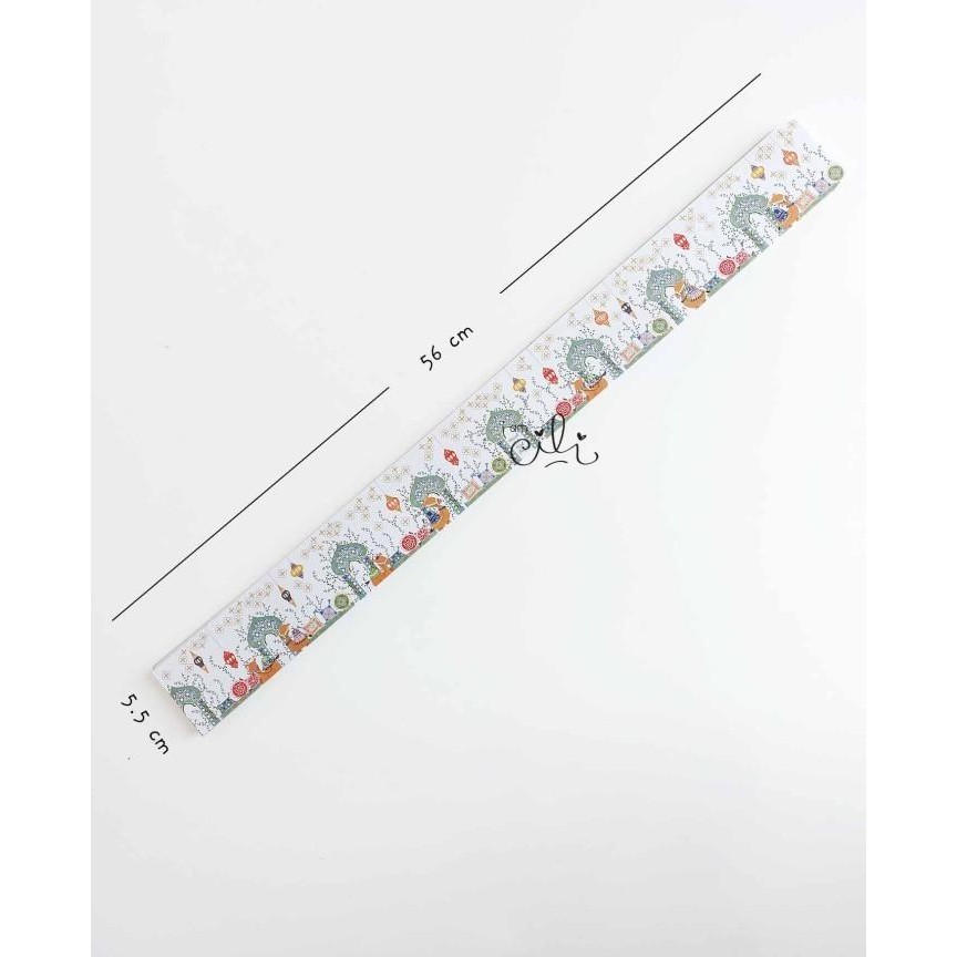 

(Belt Besar Putih If022) Label Idulfitri (56 X5.5 Cm) Bisa Untuk Kotak 061