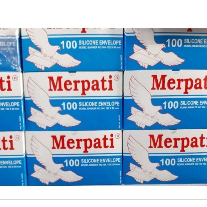 

Paling Murah !! Amplop MERPATI Tanggung No.104 Biru Ukuran 152x90mm