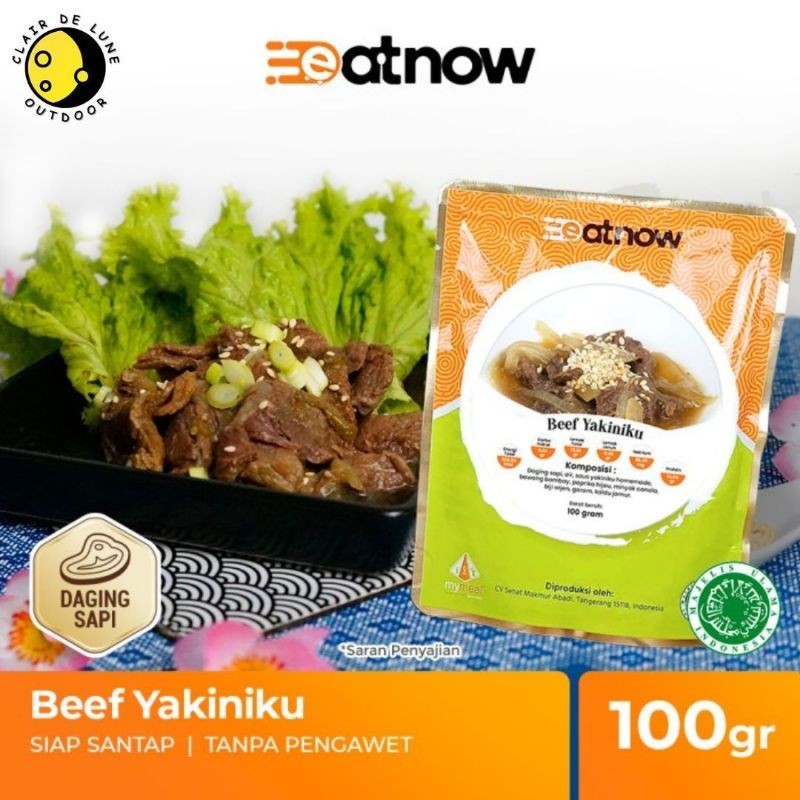 

EatNow Beef Yakiniku / Makanan Siap Saji / Makanan Instan / Makanan Gunung Camping Outdoor