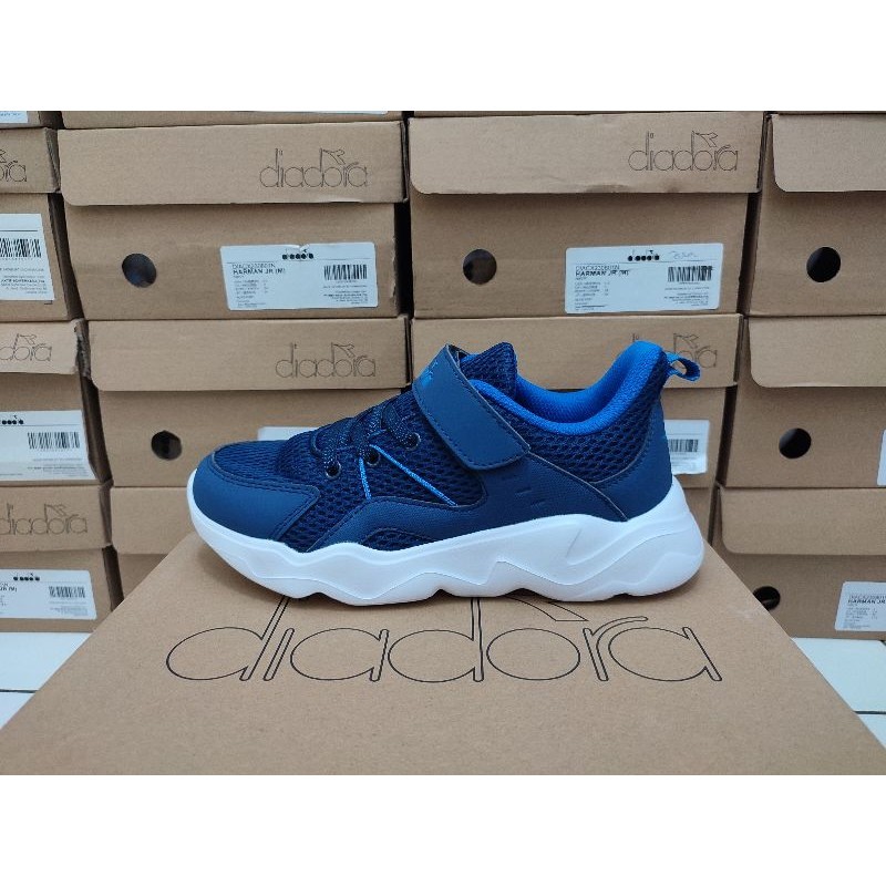 Sepatu Anak Diadora Hubert JR Original - Navy