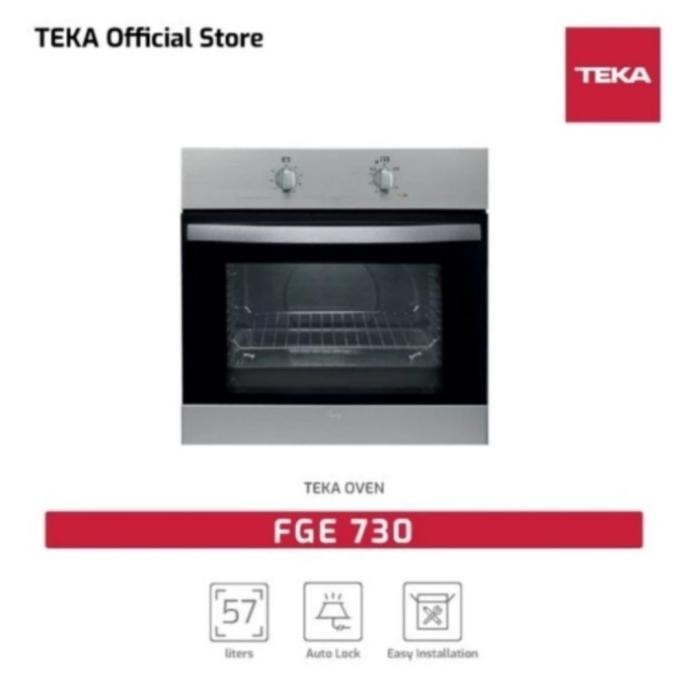 Built-In Oven Gas/Oven Tanam Gas Teka Fge 730 Clarence Item Xacopcop