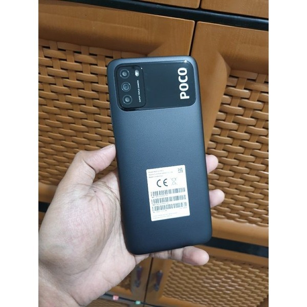 [NBR] Handphone Hp Xiaomi Poco M3 Ram 4gb Internal 64gb Second Seken Bekas Murah