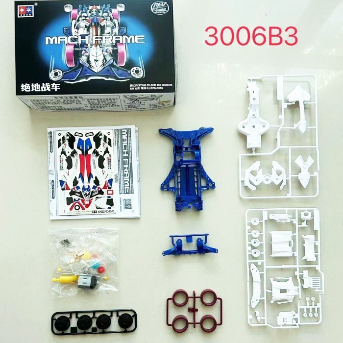 Asli Tamiya Mini 4Wd Merk Daxing Mach Frame Fighting Korea Bebas Ongkir
