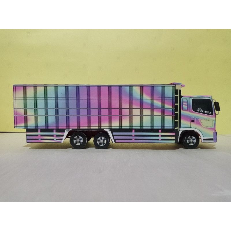 miniatur truk tronton Hino non lampu