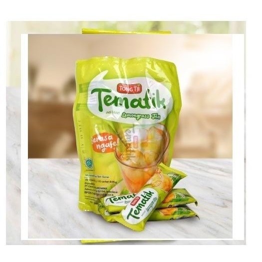 

Tong Tji Teh Tematik Lemongrass Tea Pack 10 Sachet