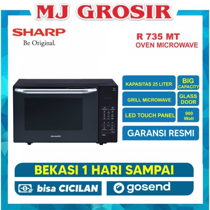 Oven Microwave Sharp R-735Mt(S) R735Mt