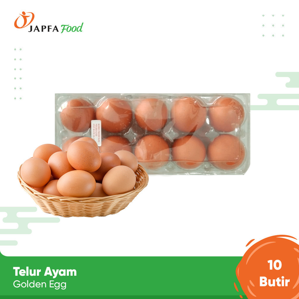 

Telur Ayam Negeri Super Grade A - Isi 10 Butir