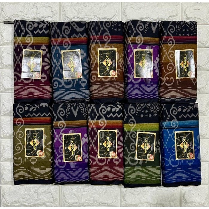 COD Grosir 10 Pcs Sarung Wadimor motif Bali Moon Top