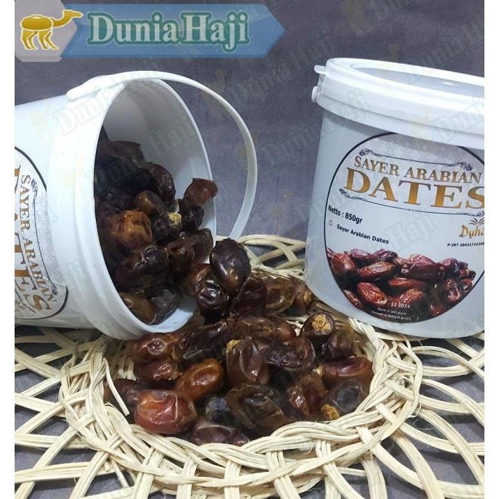 

populer] Kurma Arabian Dates 850GR Kemasan Ember Bukan Kurma Al-Qossim Al Qasim