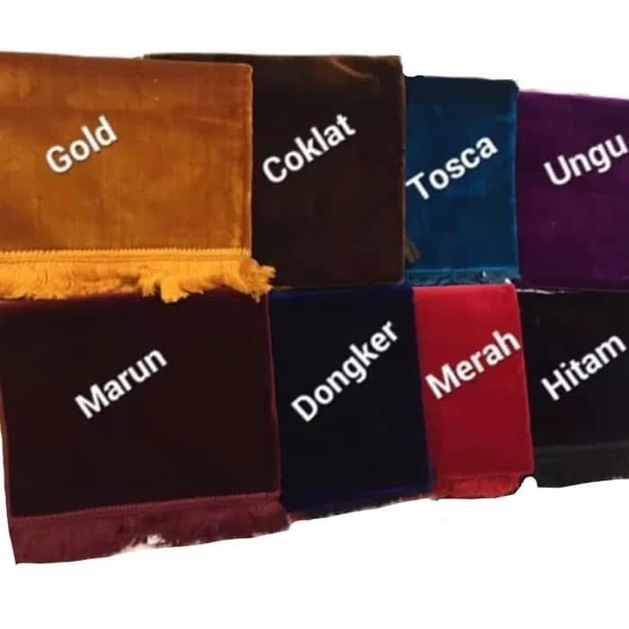 COD Sajadah Turki Polos / Sajadah