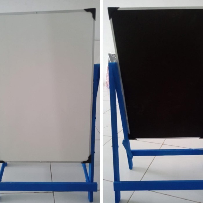 

Papan Tulis Whiteboard Standing Ukuran 50 X 70