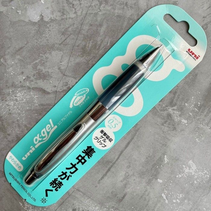 

Uni Alpha Gel Shaker M5-617Gg Mechanical Pencil/ Pensil Mekanik