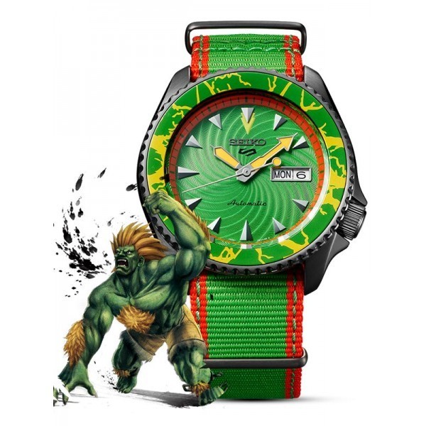 Jam Pria Seiko  Original Sport Gray Canvas SRPF23 K1