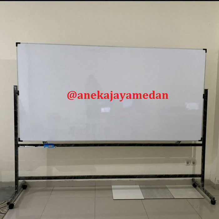 

Papan Tulis White Board 240 X 120 Cm Standing Medan