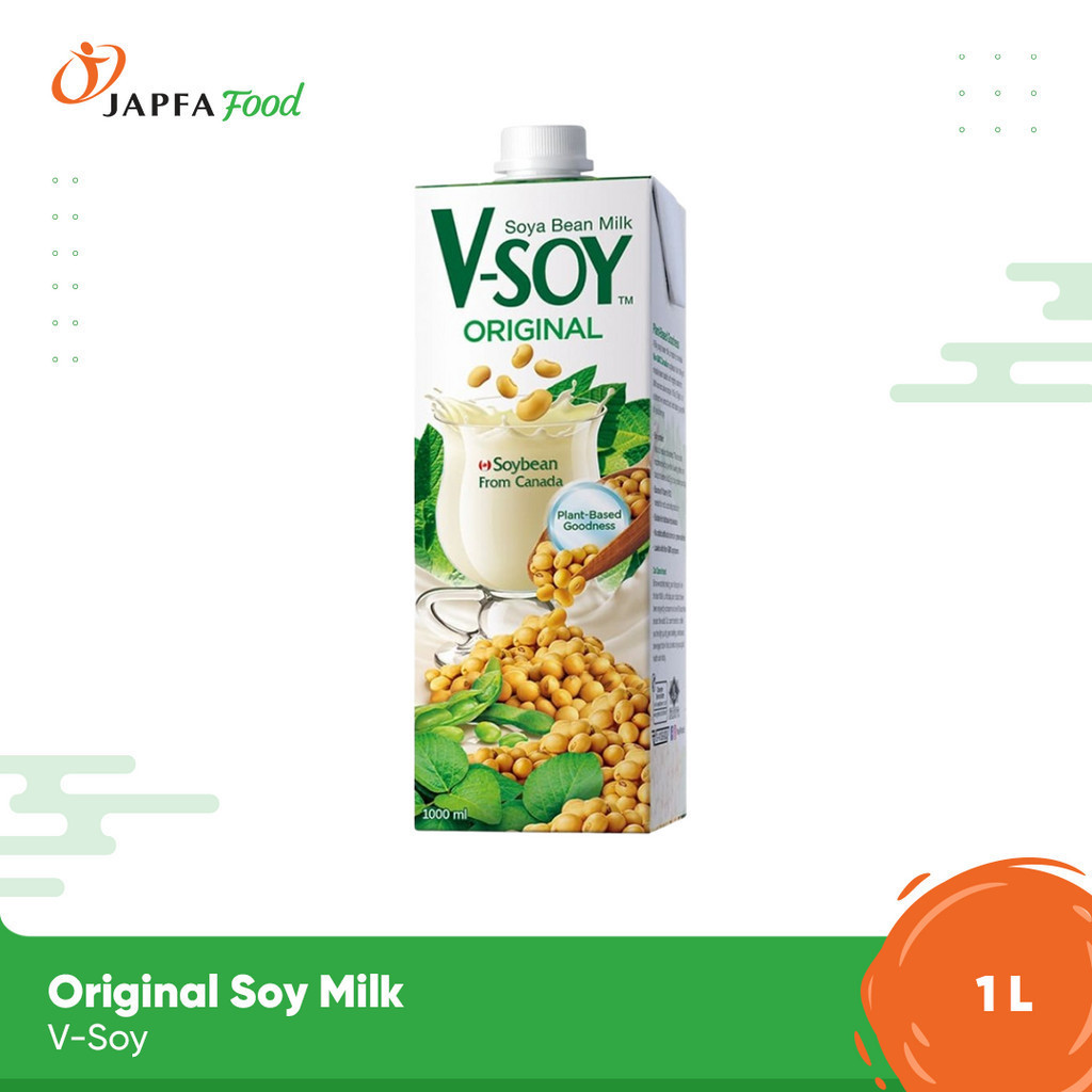 

V-soy Original Soy Milk / Susu Kedelai V-Soy 1 L