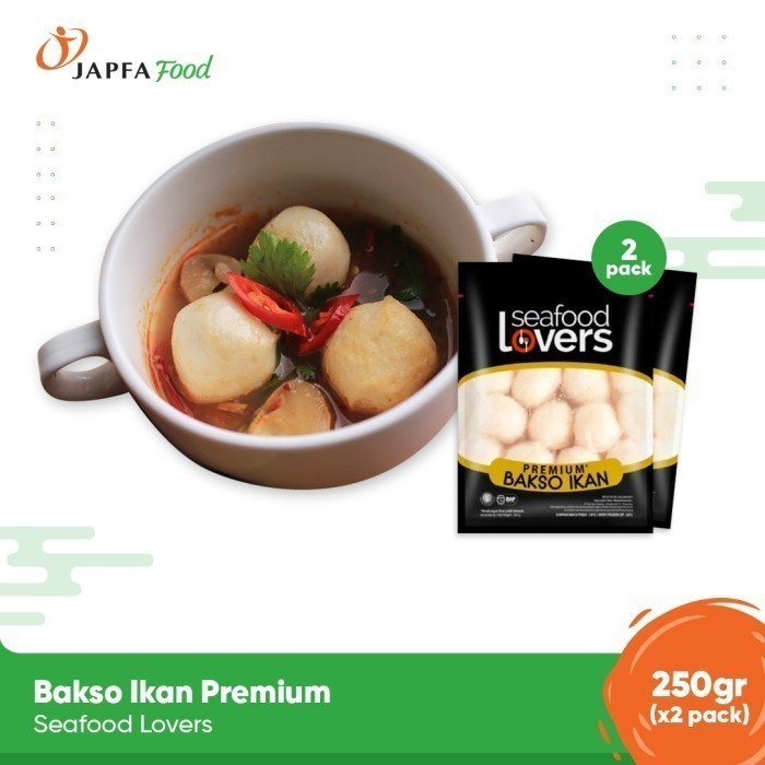 

Seafood Lovers Bakso Ikan Premium 250gr - Isi 2 pack