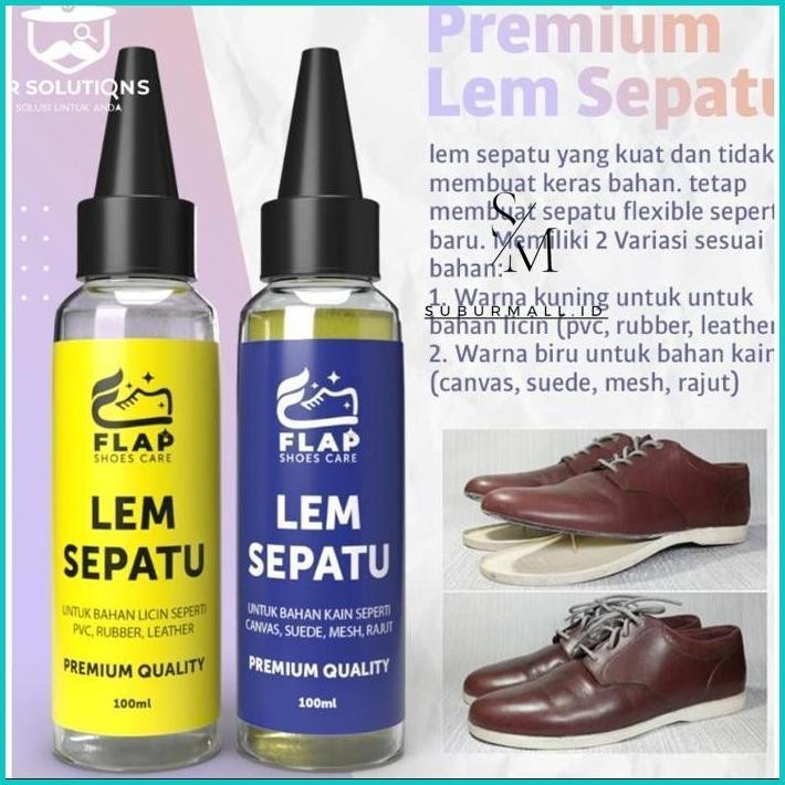 [PROMO]Lem Khusus Sepatu Super Kuat Original Karet Tahan Air Perawatan Sepatu Bola PVC