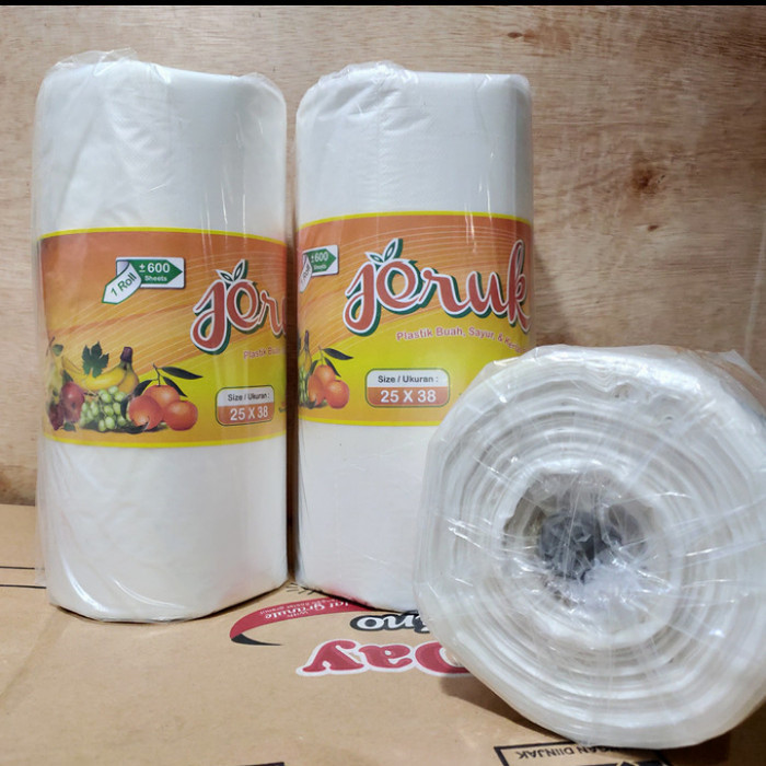 

Plastik Buah Uk 25X35 Hd Roll Fotocopy Plastik Roll