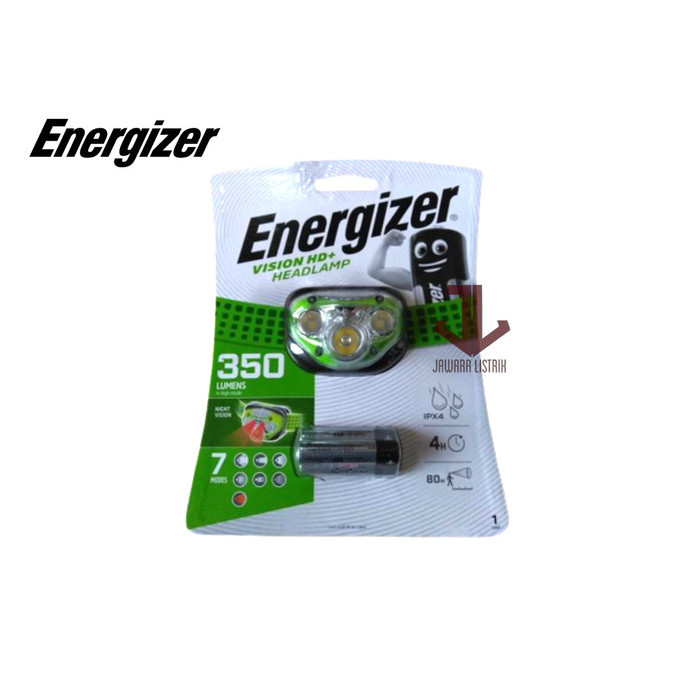ENERGIZER VISION HD+ HEADLAMP HEAD LAMP SENTER KEPALA