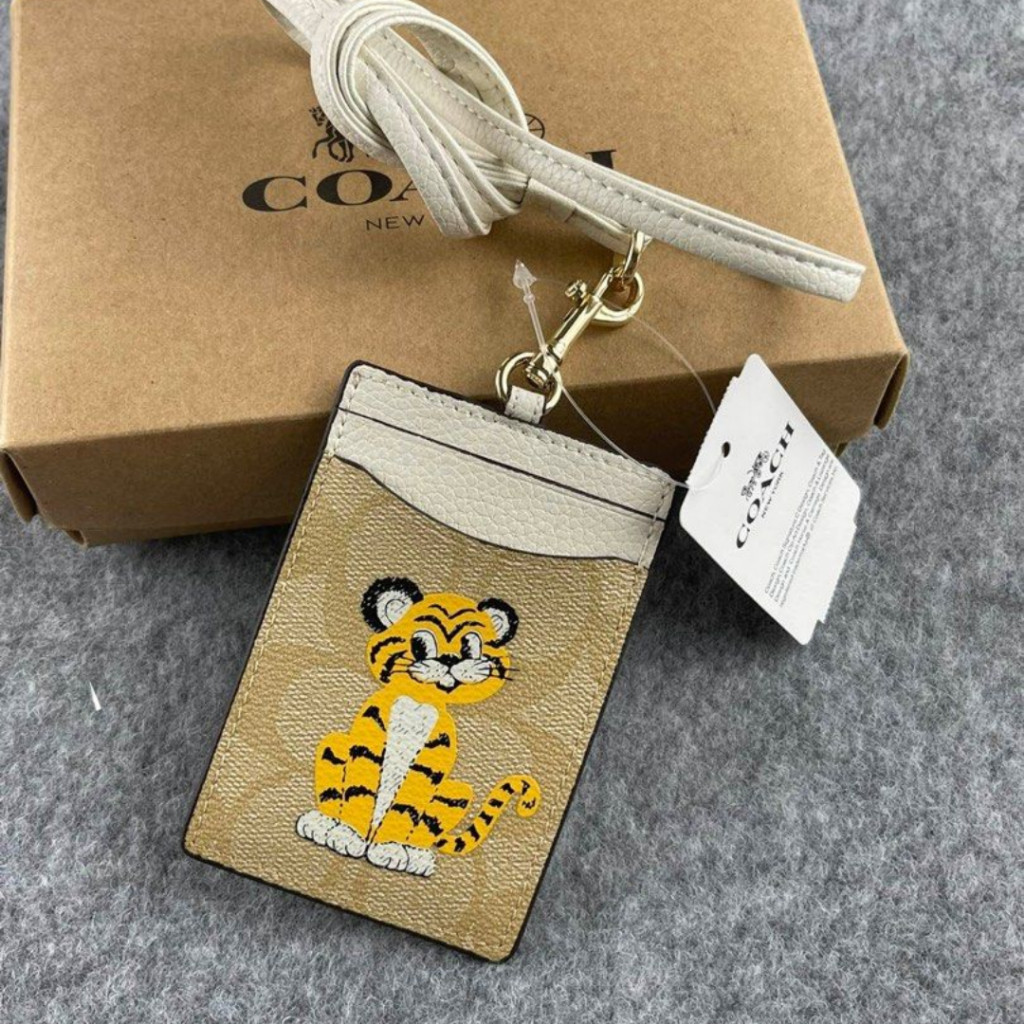 

Coach ID Lanyard Signature Canvas - White (CH 7698)