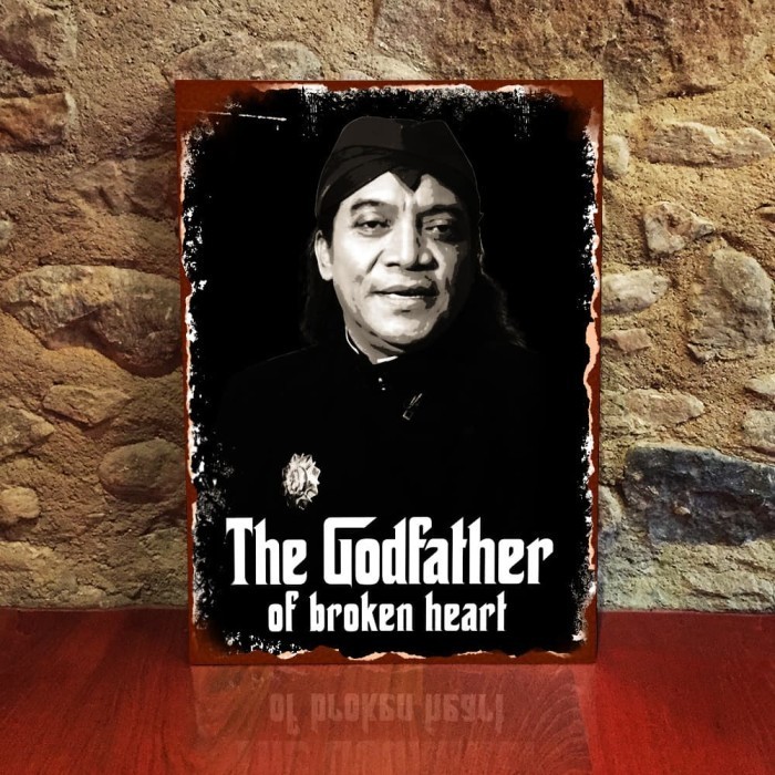 Didi Kempot Poster Kayu Band Musik Dekorasi Pajangan Rumah Wall Decor