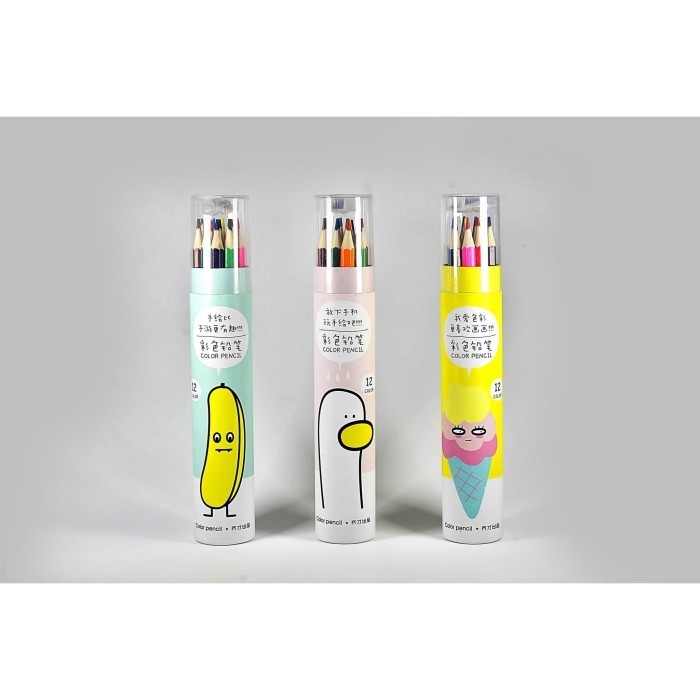 

Produk Pensil Warna 12 Warna / Pensil Warna Set / Pencil Color With Box Hot Sale