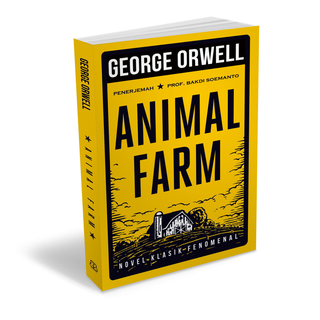 Novel George Orwell, Animal Farm, George Orwell, [Bentang Pustaka]