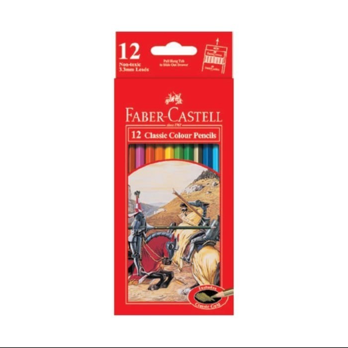 

Jual Pencil Warna Faber Castell Classic 12Long Bagus