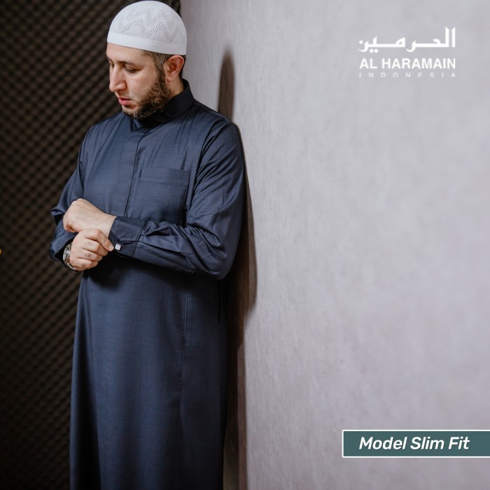 Al Haramain Jubah / Gas Pria Dewasa Manset Wol (21) V1