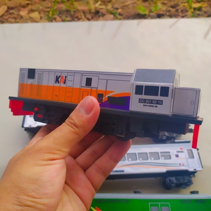 Mainan Kereta Api Indonesia, Miniatur Kereta Api Cc 201 Eksekutif