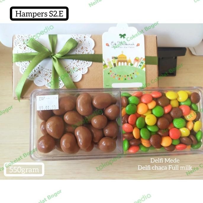 

New Hampers Lebaran Parsel Lebaran Parsel Coklat Delfi Mede Chaca (S2.E) Pengiriman Cepat