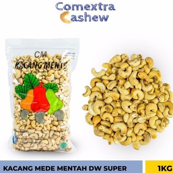 

Trend Kacang Mede Mentah Utuh Dw Super 1 Kg - Sulawesi Cashew Mente / Mete Berkualitas