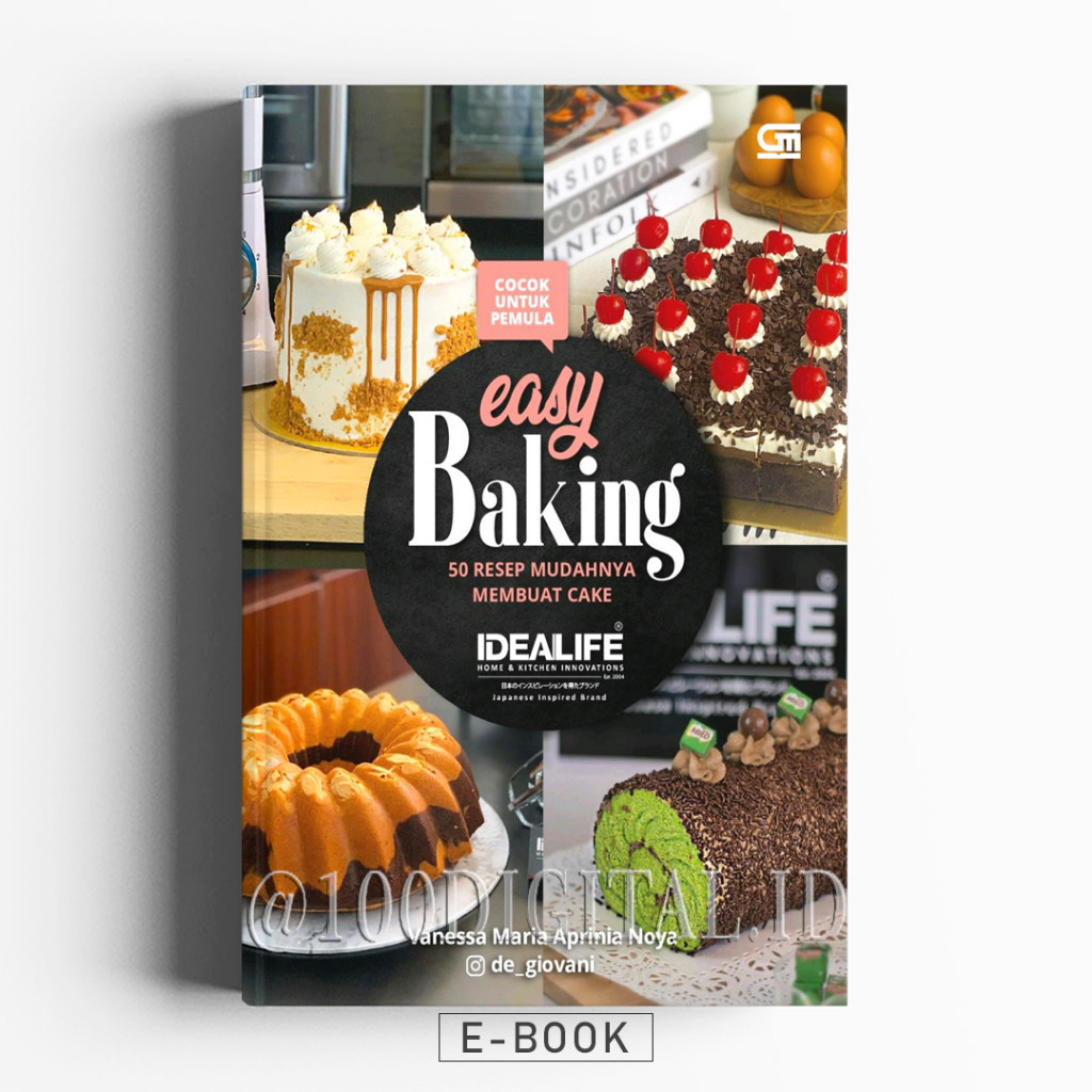 

(2460) Easy Baking ; 50 Resep Mudahnya Membuat Cake