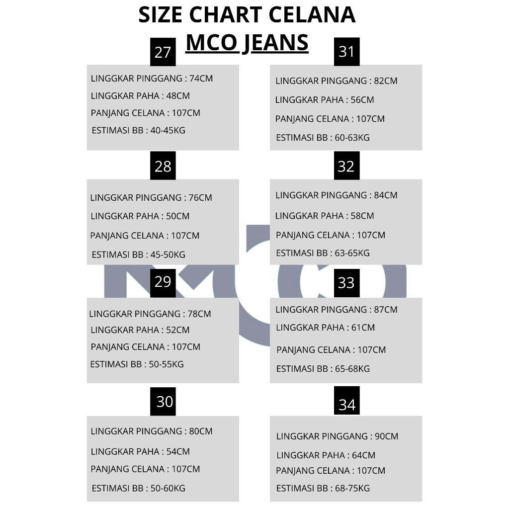[LOOK STYLISH] [MCOJEANS] OOTD SZ 27-34 HIGHWAIST LOOSE JEANS KULOT CREAM NON STREATCH CELANA