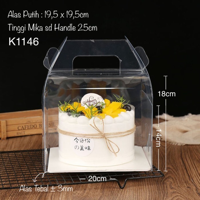 

Mika Bening Kue Ultah K1122 Cake Box Transparent 061