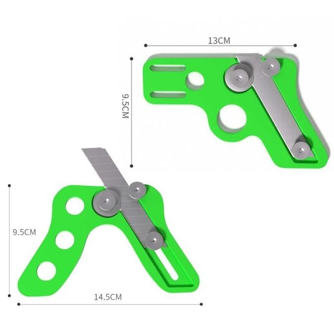 

2Pcs Pengikis / Pemangkas Tepi Kayu / Edge Trimmer Manual | Opheliazulaikastore