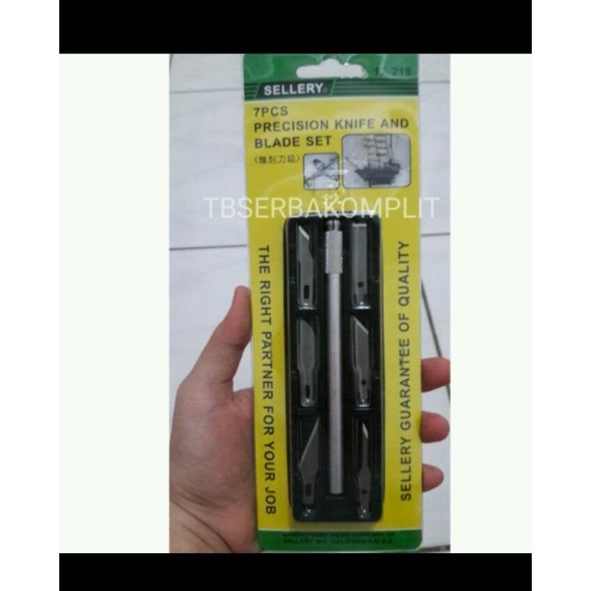 Ukir Karet Kertas Kayu Ukir Presisi Set 7Pcs Sellery | Opheliazulaikastore