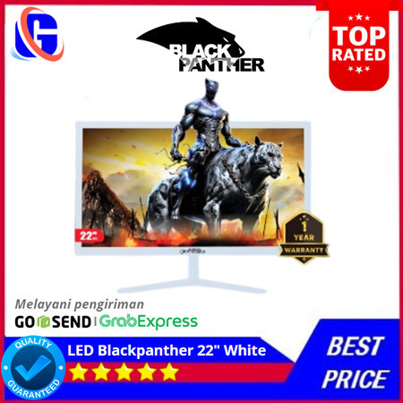 Terlaris Monitor Led Gaming Maxuss Blackpanther 22" White Promo Terbaru