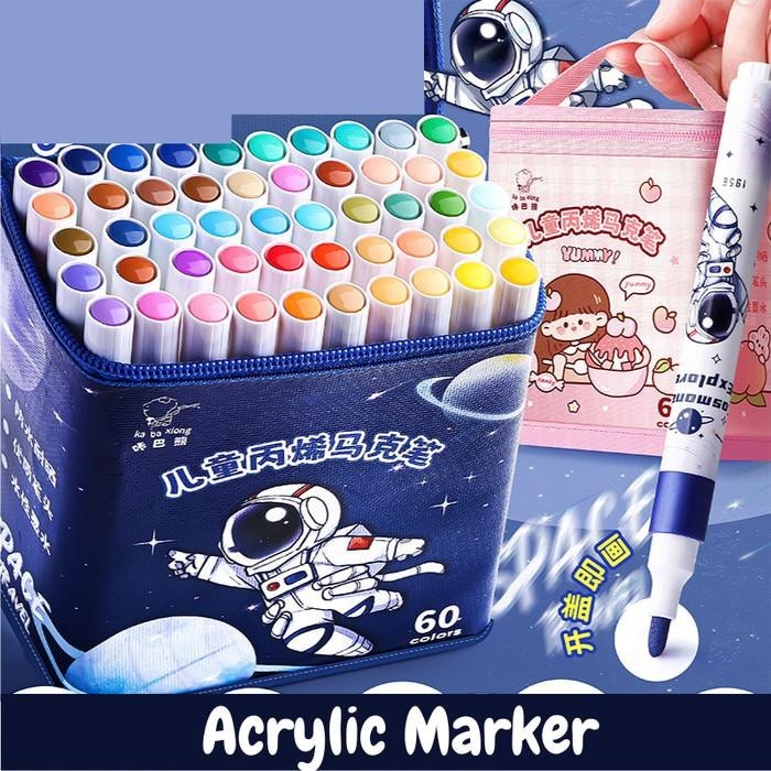 

Aryclic Marker Set Spidol Akrilik Warna Spidol Sketsa St0098