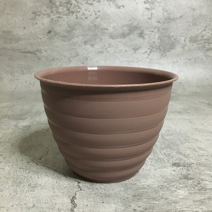 favorit] Pot Tawon/Pot Bunga Sarang Lebah 25 Cokelat/Pot Bunga Murah Plastik SR