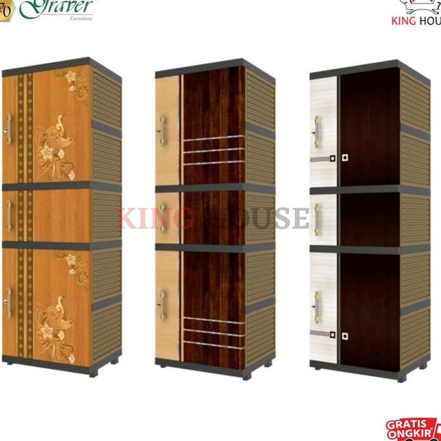 Lemari Plastik New Nacase 7205 |Arival