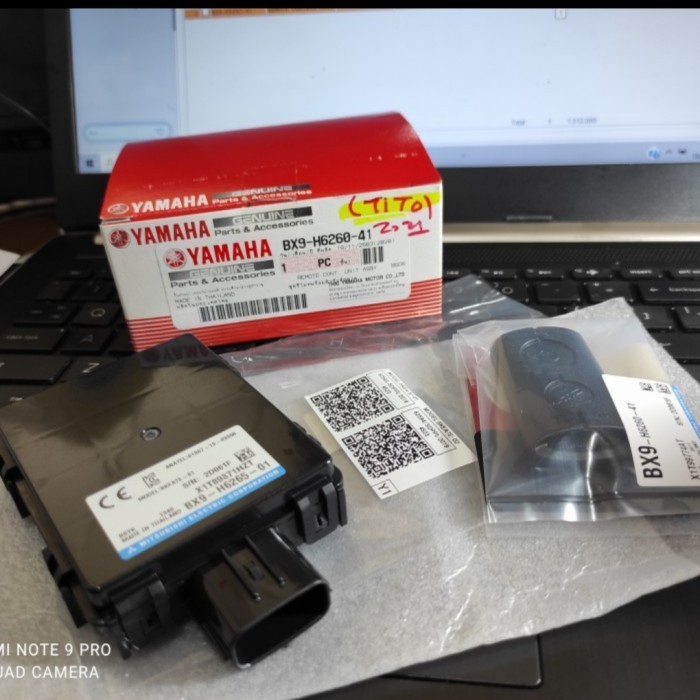 Terlaris Remote Keyless Set Ecu Xmax ,Aerox 155,Freego,Lexi B74 H6260 40 Ygp Promo Terbaru