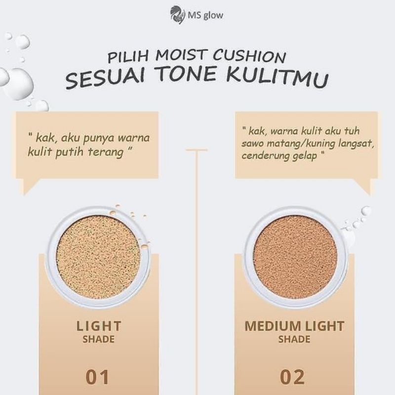 [ONLINE EXCLUSIVE] Cushion ms glow - Ms glow Cushion - Cushion MS Glow Makassar