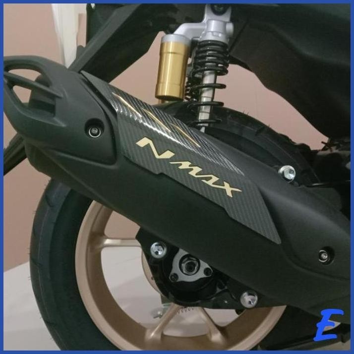 | MRV | ALL NEW NMAX 2020 GOLD COVER TUTUP KNALPOT - EXHAUST GARNISH NMAX BARU