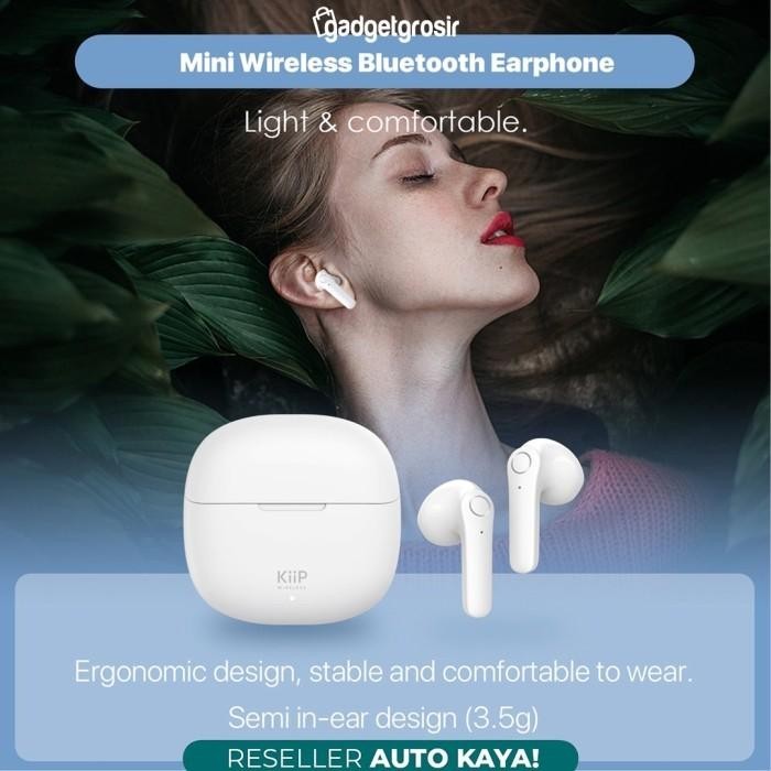 TWS KiiP Wireless Spirit DTS2 Wireless Bluetooth Earphone Original Berkualitas