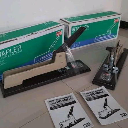 

Hekter Staples Steples Besar Jilid Buku Jumbo Stapler Max HD-12L/17