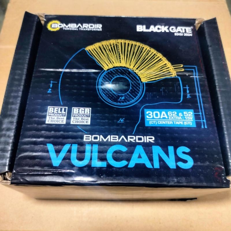 Trafo Donat/Toroid 30A 62V CT Vulcans